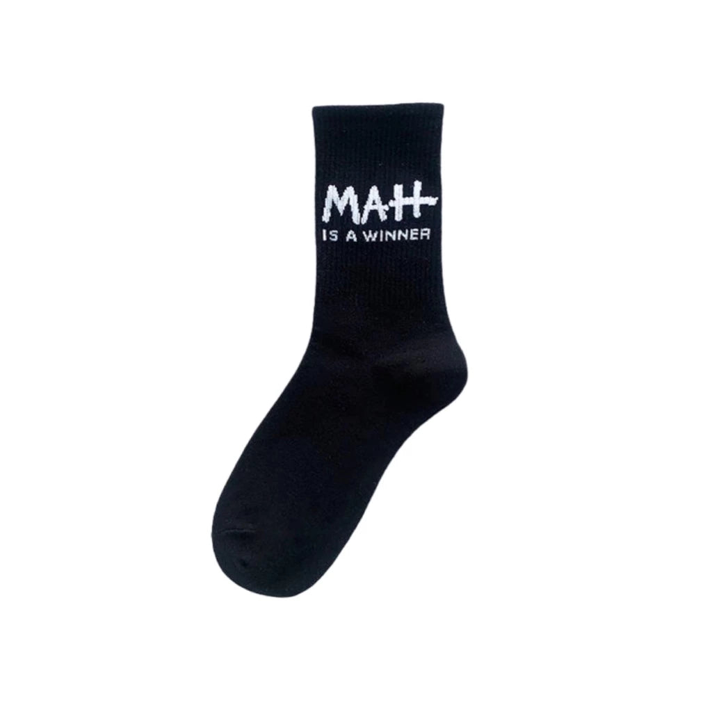 Black Sports Socks