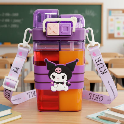 Sanrio Two Way 2 In 1 Partition Water Bottle