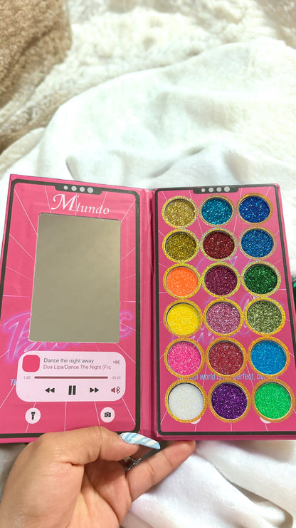 Barbie Glitter Eyeshadow Pallette