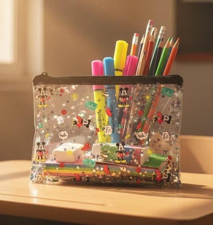 Kawaii 2 in 1 Confetti Filled Multipurpose Pouch