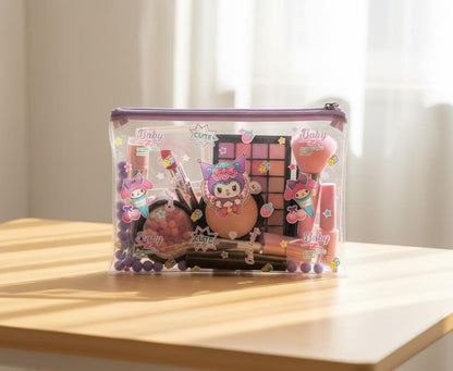 Kawaii 2 in 1 Confetti Filled Multipurpose Pouch