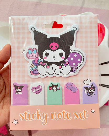 Kuromi Sticky Notes