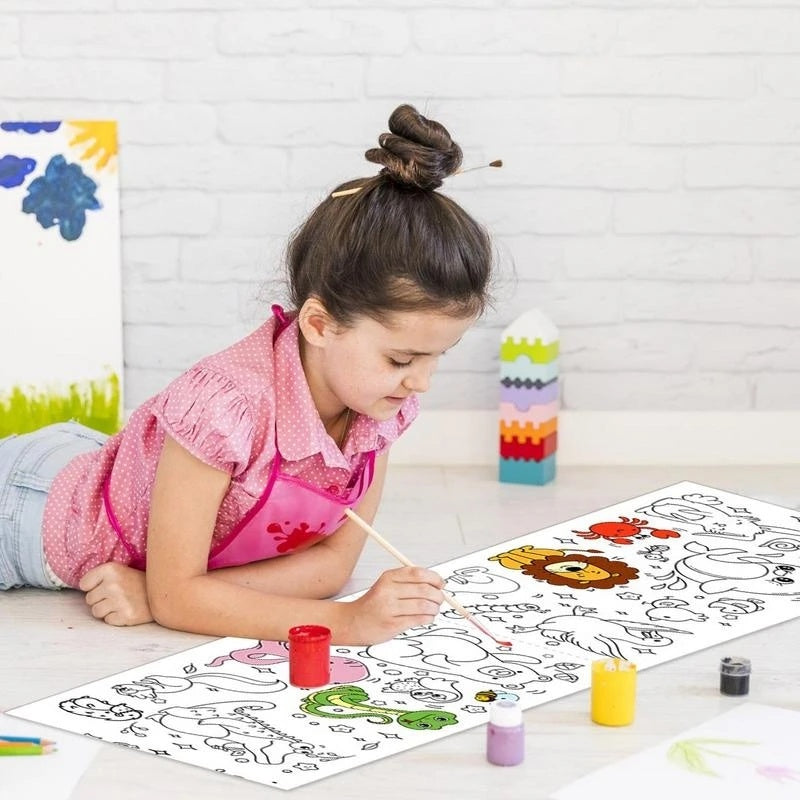 Coloring Painting Roll For Kids