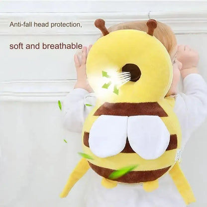 Baby Honey Bee Head Protector Pillow