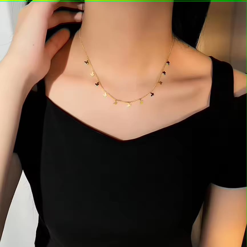 Butterfly Chain Necklace