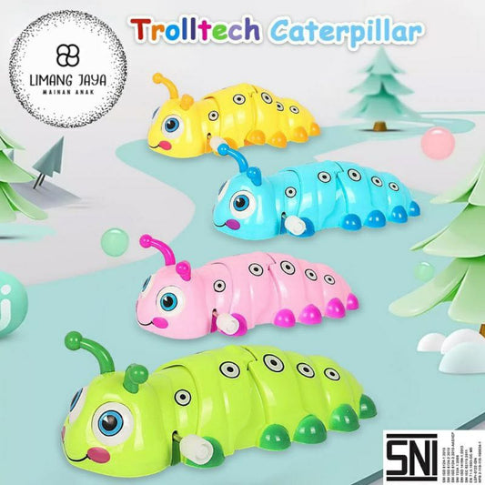 Caterpillar Wind Up Flexible Toy