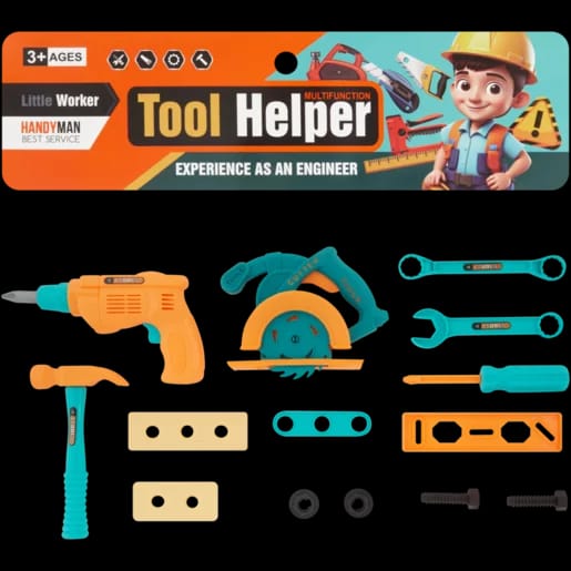 Tool Helper Kids Toy Set | Tools Nuts