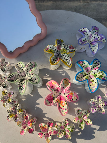 Pinteresty Floral Print Flower 3 Pc Catchers