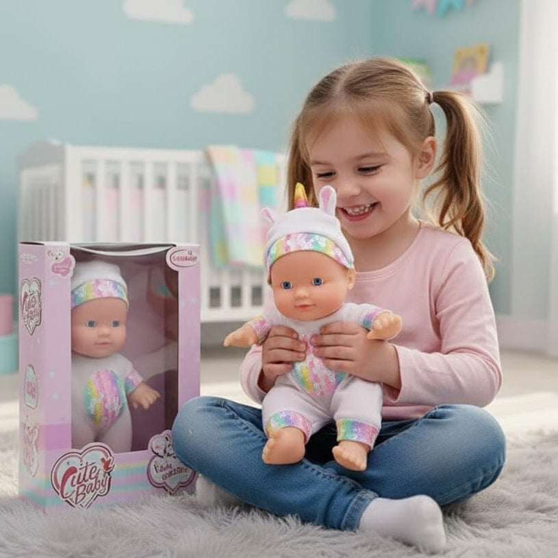 Unicorn Cute Baby Doll | Gift Box Packing