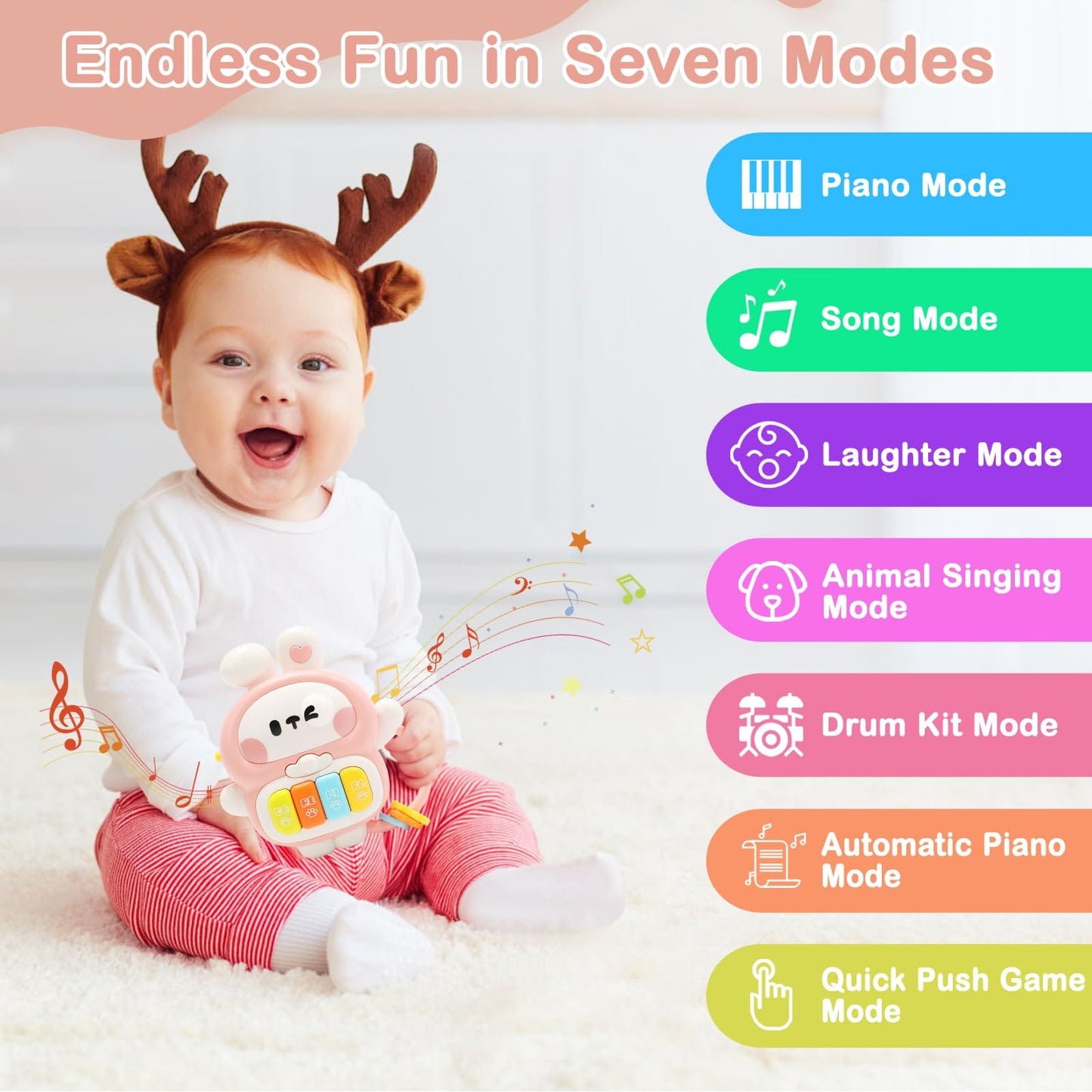 Multi Functional Kids Piano | Educational Toy