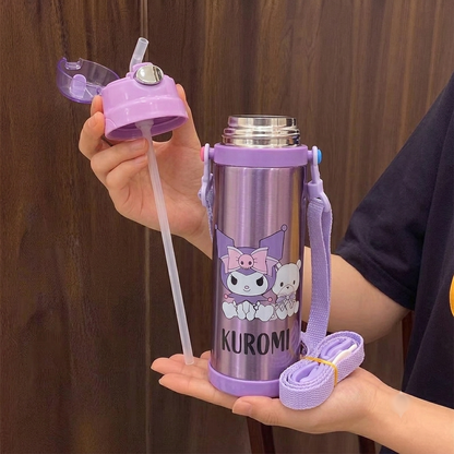 Premium Kuromi Edition Steel Water Bottle