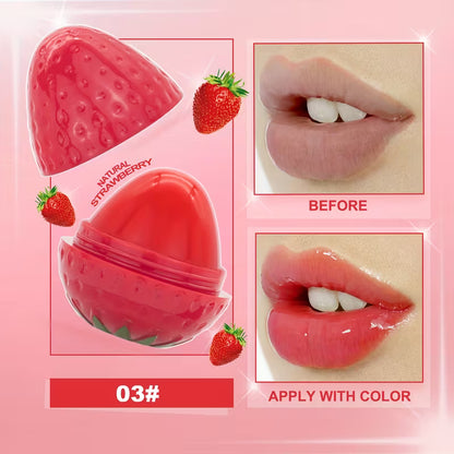 Strawberry 2 in 1 Lip balm and Lip Gloss Pack