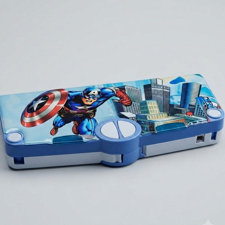 Avengers & Princess Multifunctional Pencil Box With Stationery