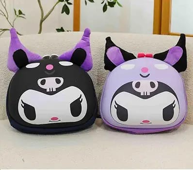 Kuromi Round Hard Case Backpack