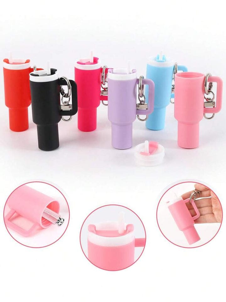 Tumbler Sipper Keychain | Bag Hanging