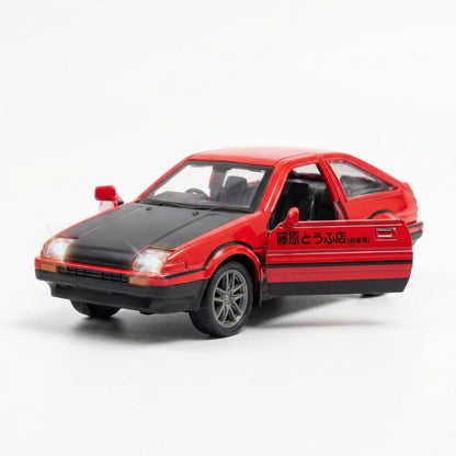 Toyota Sprinter Trueno Alloy Model Car With Lights and Sound