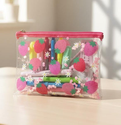 Kawaii 2 in 1 Confetti Filled Multipurpose Pouch