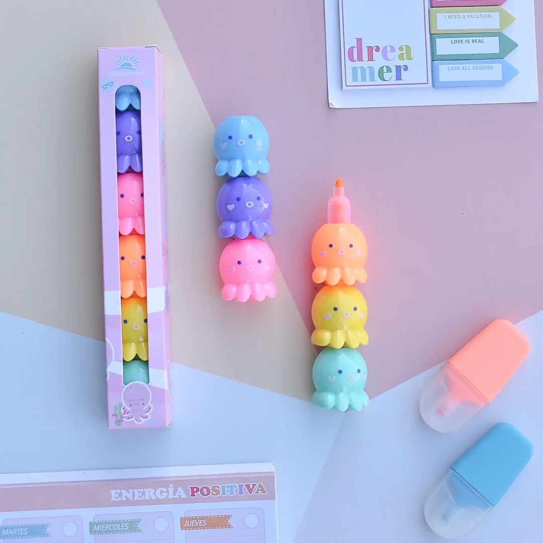 Octopus Stackable Highlighters