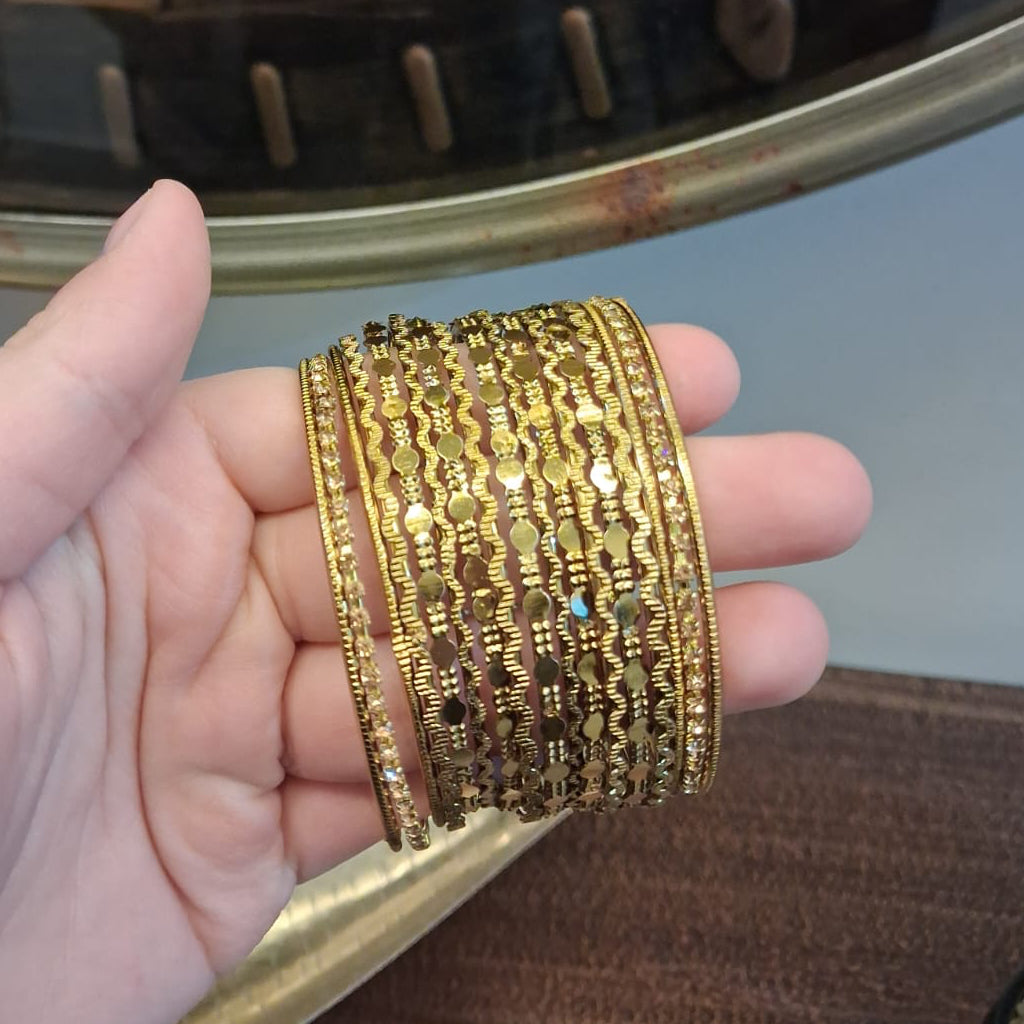 Gold Look High Quality Metal Bangles