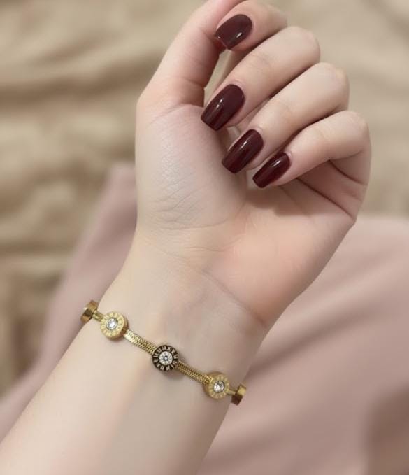 Bvlgari Stones Stainless Steel Bracelet