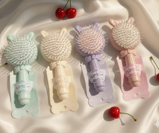 Bunny Bow Cute Kids And Adults Hair Brush | Comb