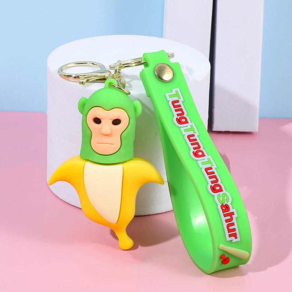 Ai tung tung sahur Animals Keychain | Shark 🦈 | Monkey 🙈