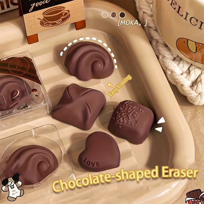 Scented Chocolate Erasers