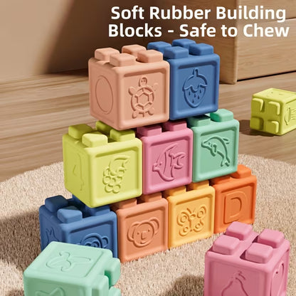 Soft Rubber Silicon Blocks