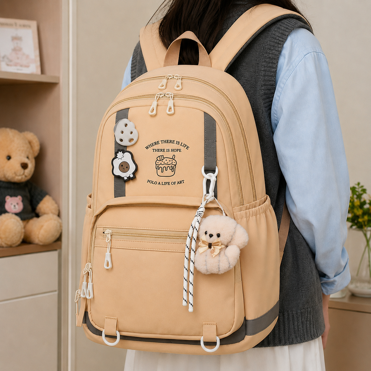 Pookie Bear School Bag