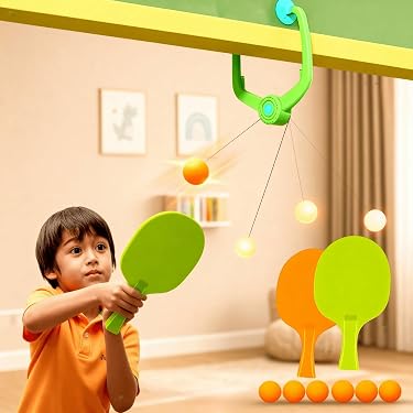 Ping Pong Indoor Hanging Tennis Game Set for 2 Players