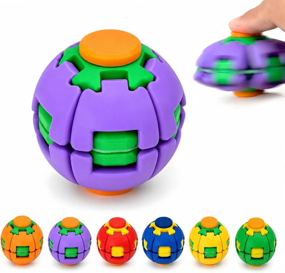2 in 1 Spinner Fidget Cube Ball