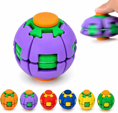 2 in 1 Spinner Fidget Cube Ball