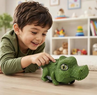 Open & Shut Mouth Running Crocodile Car With Tyres