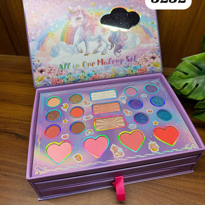 Unicorn kids Real Makeup and Jewellery Kit | 3 Layers Big Box