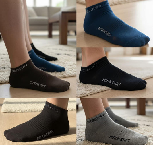 Burberry Branded Socks Pair