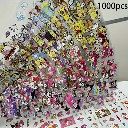 Sanrio & Stitch 300+ Stickers Pack