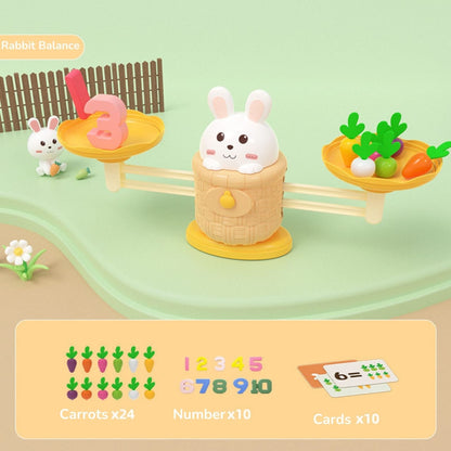 Rabbit Balance Scale | Educational Toy