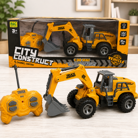 Engineering Remote Control RC Construction Truck With Lights