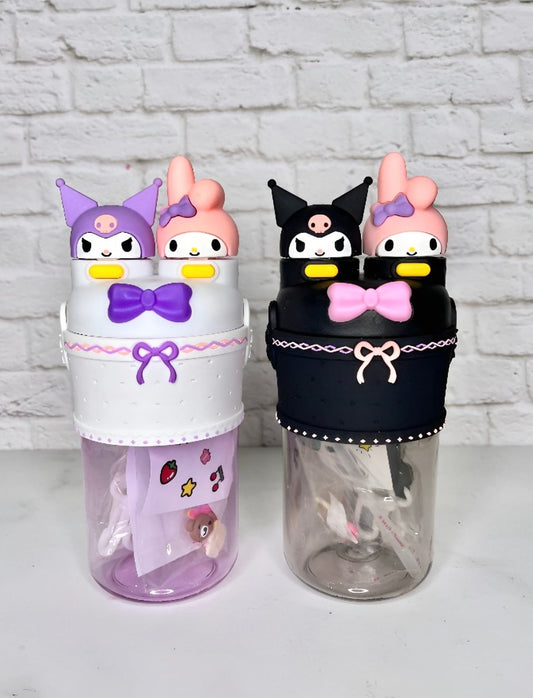 Kuromi My Melody Dual Mouth Water Bottle