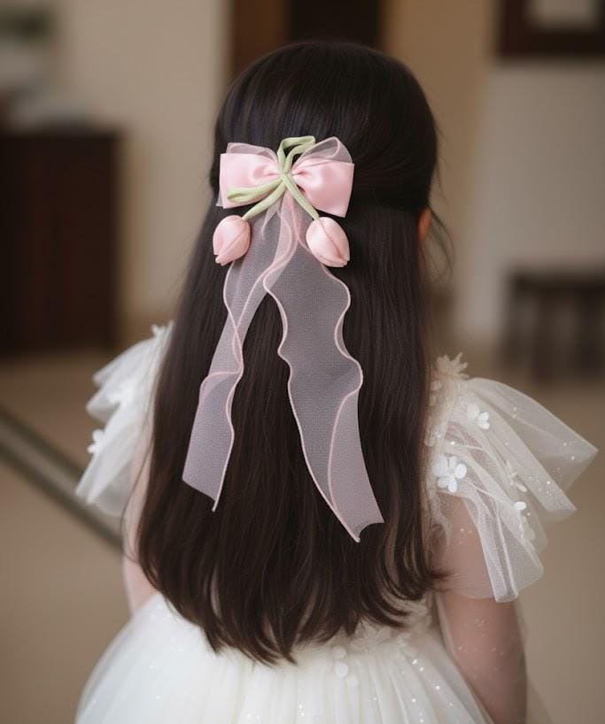 Tulip Fairy Hair Bows