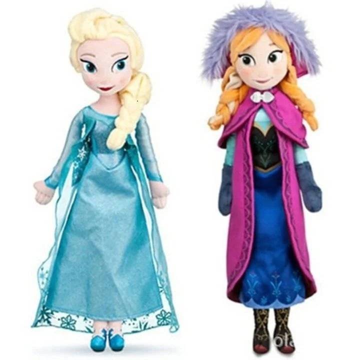 Anna Elsa Frozen Stuff Toy | 15 Inches Long