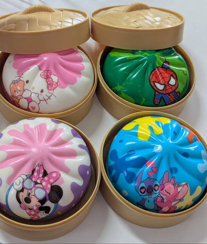 Viral Stress-Relieving Character Momo Dumpling Surprise Squishy Toy