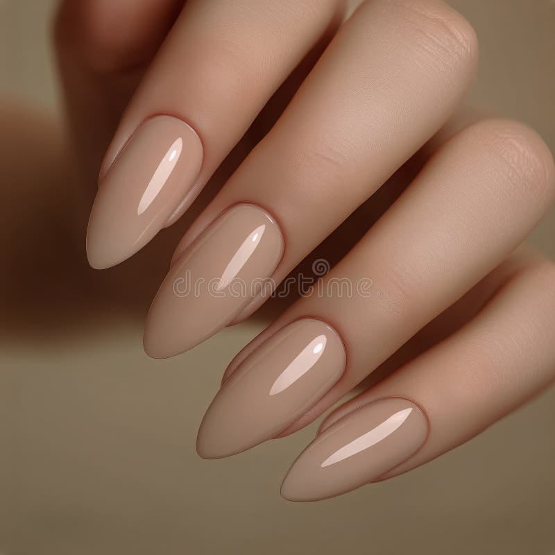 Merry Color Almond Shape Nails