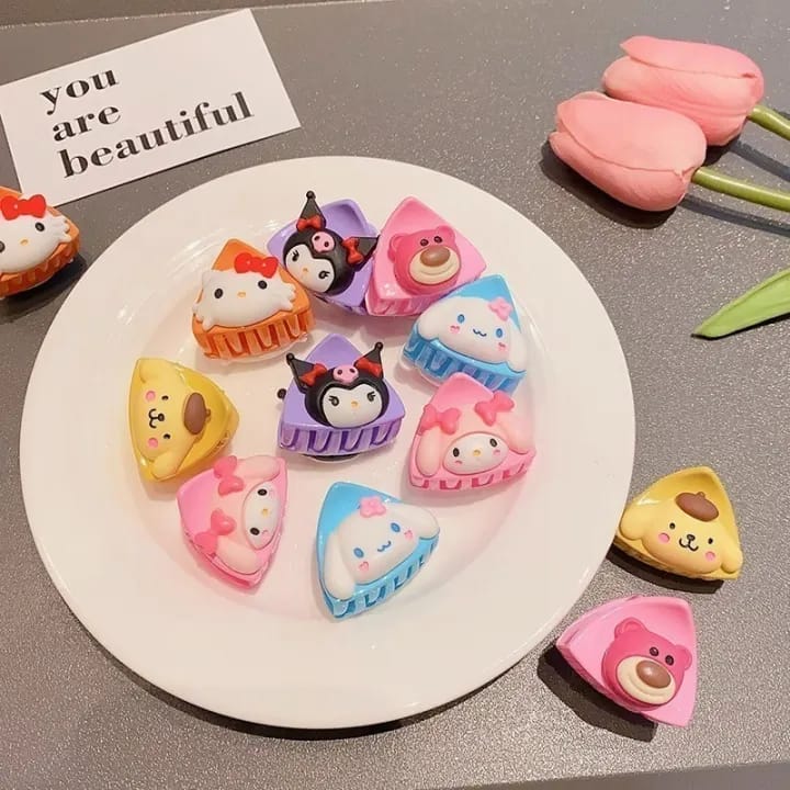 Sanrio Mini Hair Catchers Set Pack Of 12