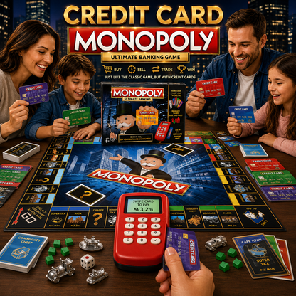 Monopoly With Credit Card Electronic Banking – English Edition