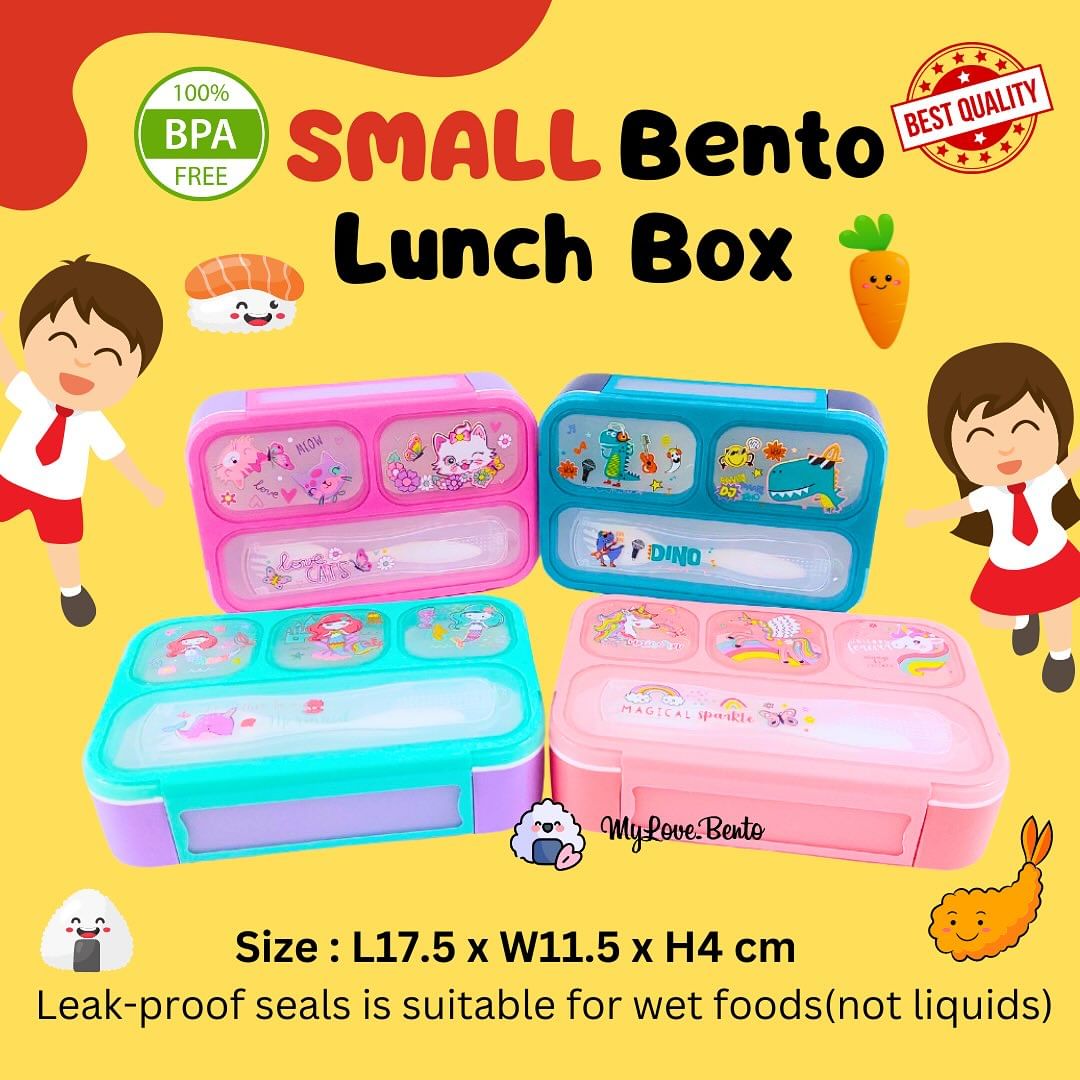 Premium Quality Small Happy Bento Lunch Box