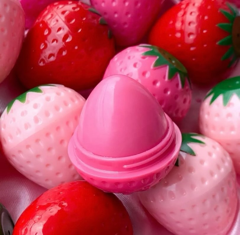 Strawberry Flavoured Lip Balm