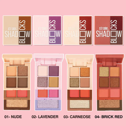 3 in 1 Layers Shadow Block Full Face Makeup Palatte