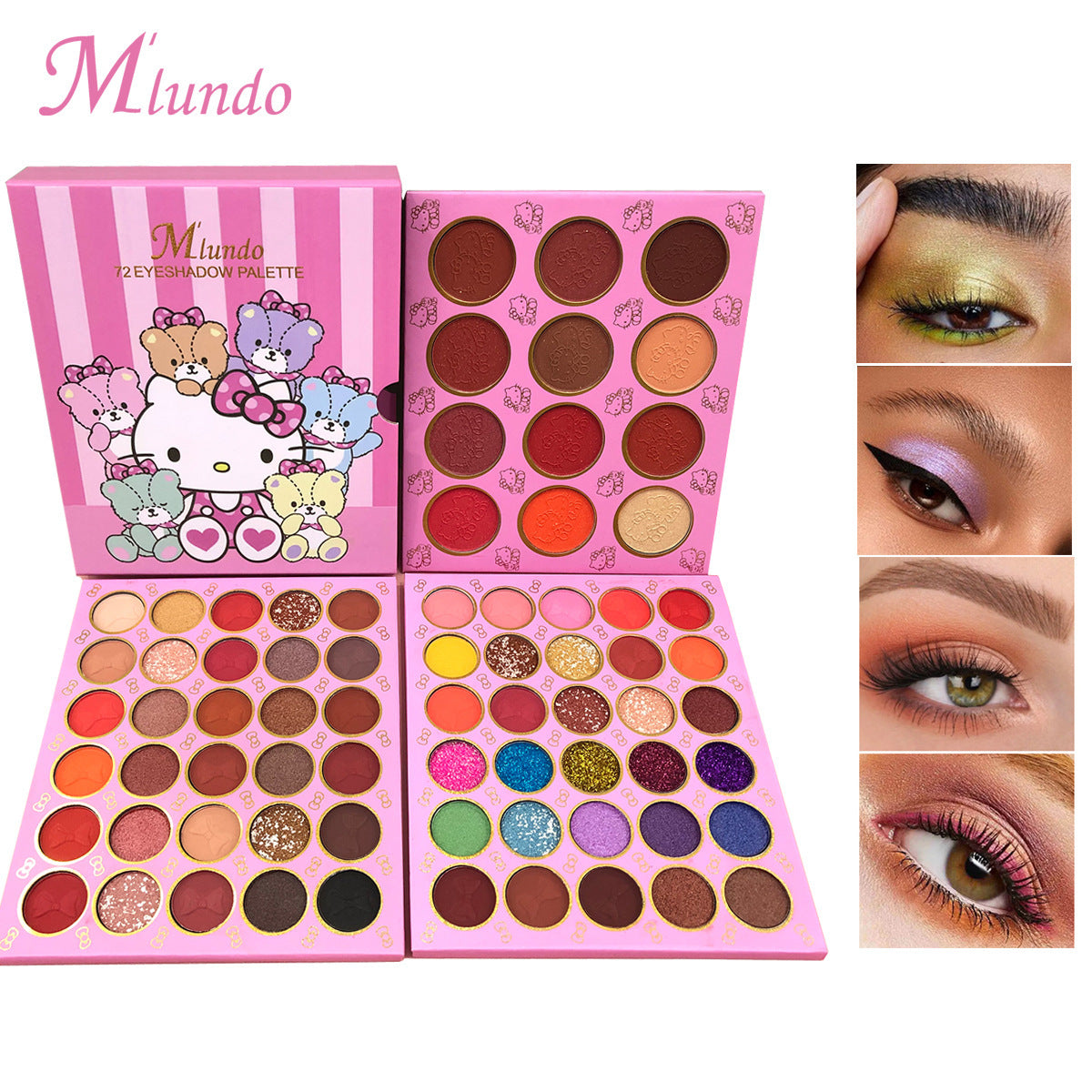 Mlundo Sanrio Hello Kitty Eyeshadow Book Pallette