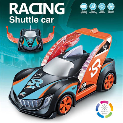 Racing Rotating Musical Shuttle Car